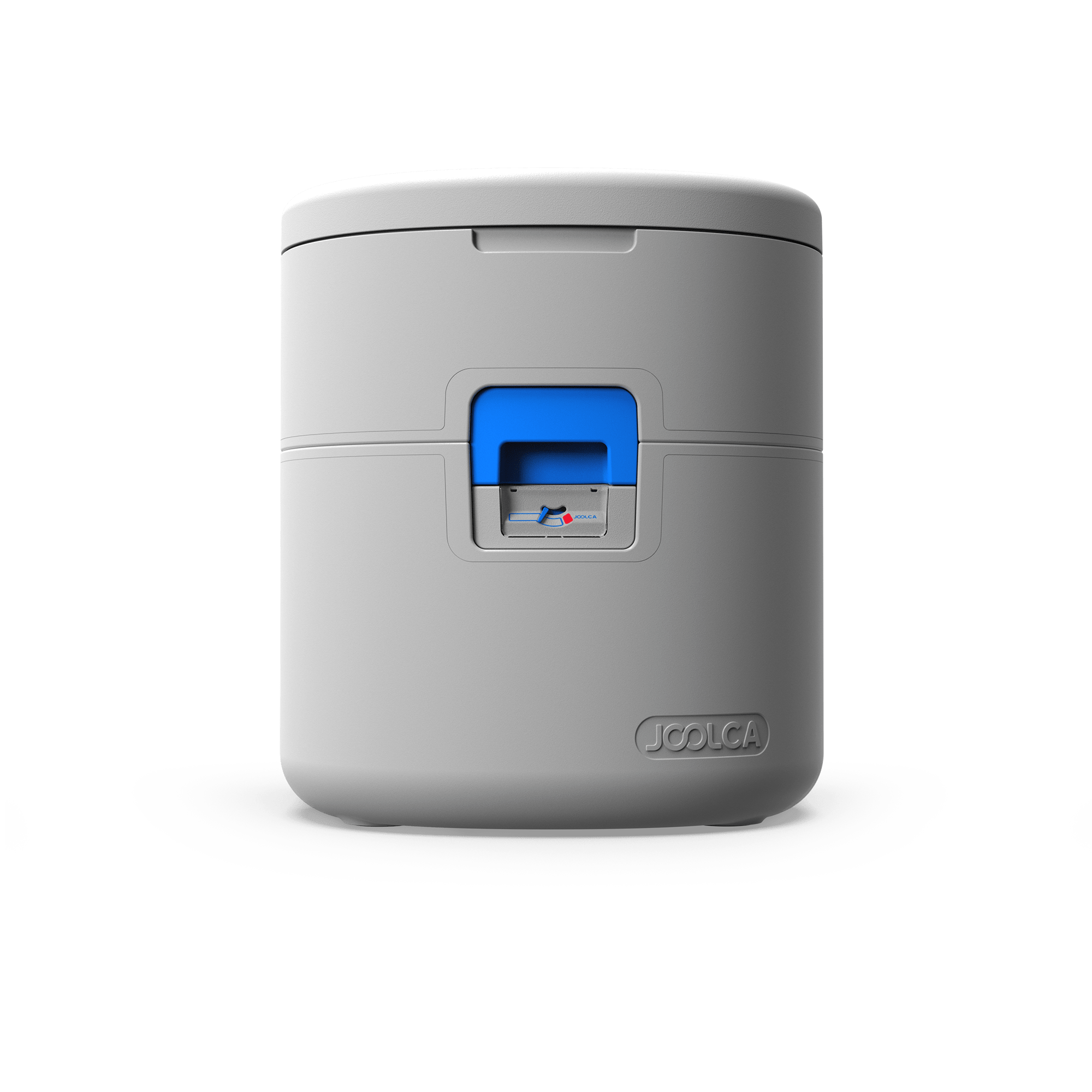 GottaGo front view showing the level indicator window