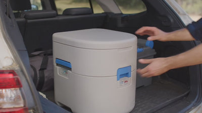 GottaGo Portable Toilet — easy bag swap