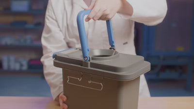 GottaGo Portable Toilet — easy bagging
