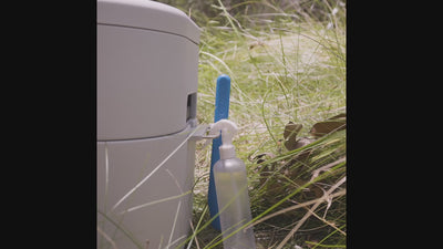 GottaGo Portable Toilet — cleaning process