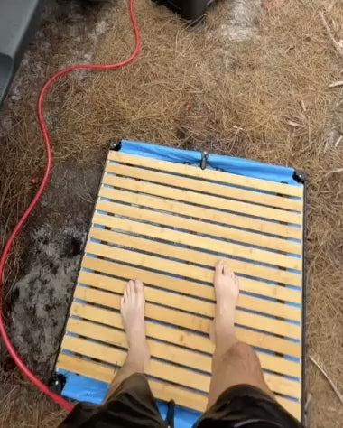ENSUITE Portable Outdoor Bathroom — shower, no muddy feet