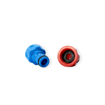 Red / Blue Male Tap Fittings Spare Pack